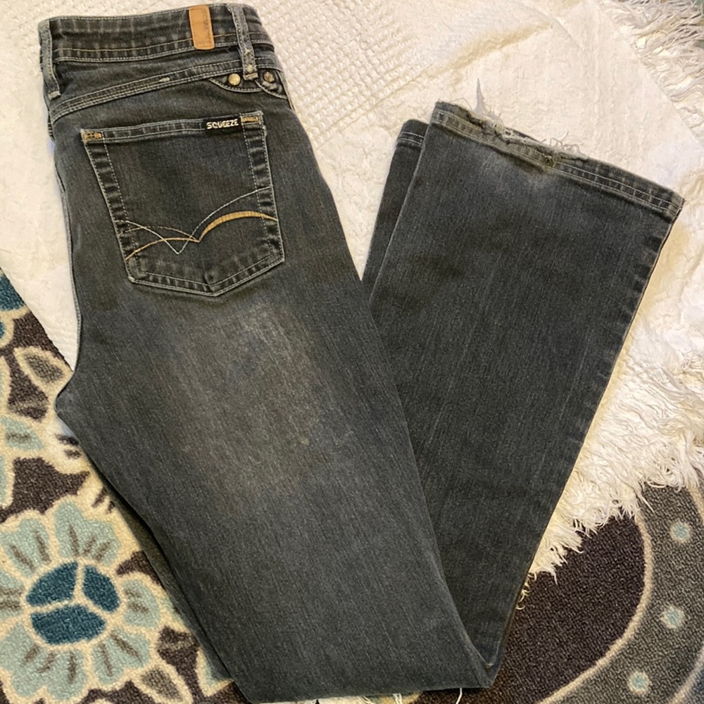 Squeeze jeans size 11 talla distressed